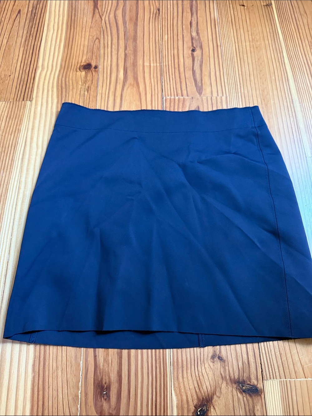 Helmut Lang Navy Mini Skirt
